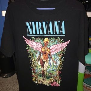 Rare Nirvana In Utero T-shirt